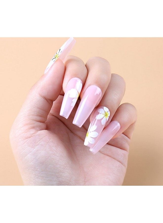 AIMEILI Soak Off U V Led Nude Gel Nail Polish Natural Sheer Pink Nail Polish Gel Set Of 4Pcs X 10Ml Kit Set 17  - Image 5