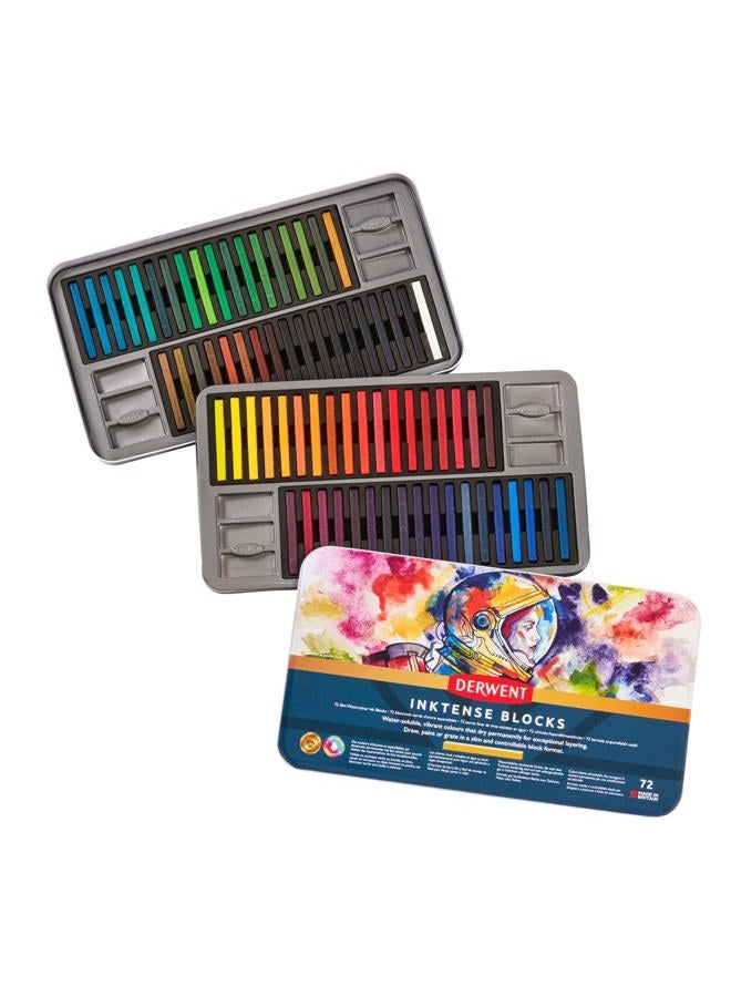 Derwent علبة حبر إنكتنس 72 - Image 1