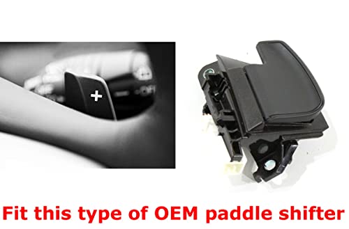 iJDMTOY Sports Red ASpec Style Aluminum Larger Paddle Shifter Extension Compatible with Acura 201320 MDX 201322 ILX 201316 RDX 201520 TLX 200914 TSX - Image 3