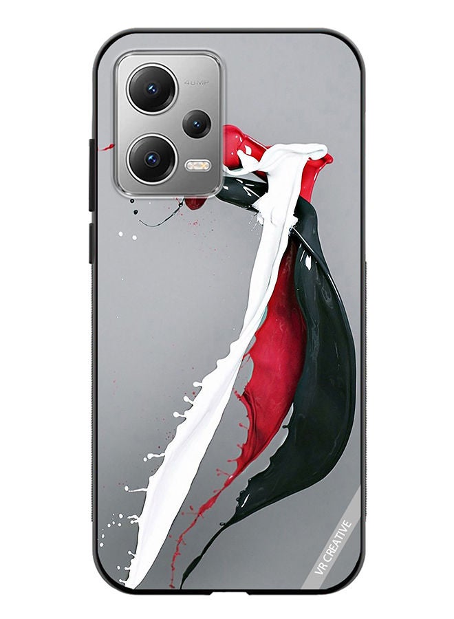 VR CREATIVE Protective Case Cover For Xiaomi Redmi Note 12 Multicolor Layer Design - Image 1
