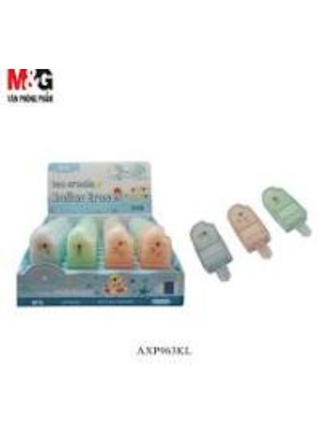 ام اند جي M&G ROLLER ERASER ICE CREAM SHAPE - Image 2