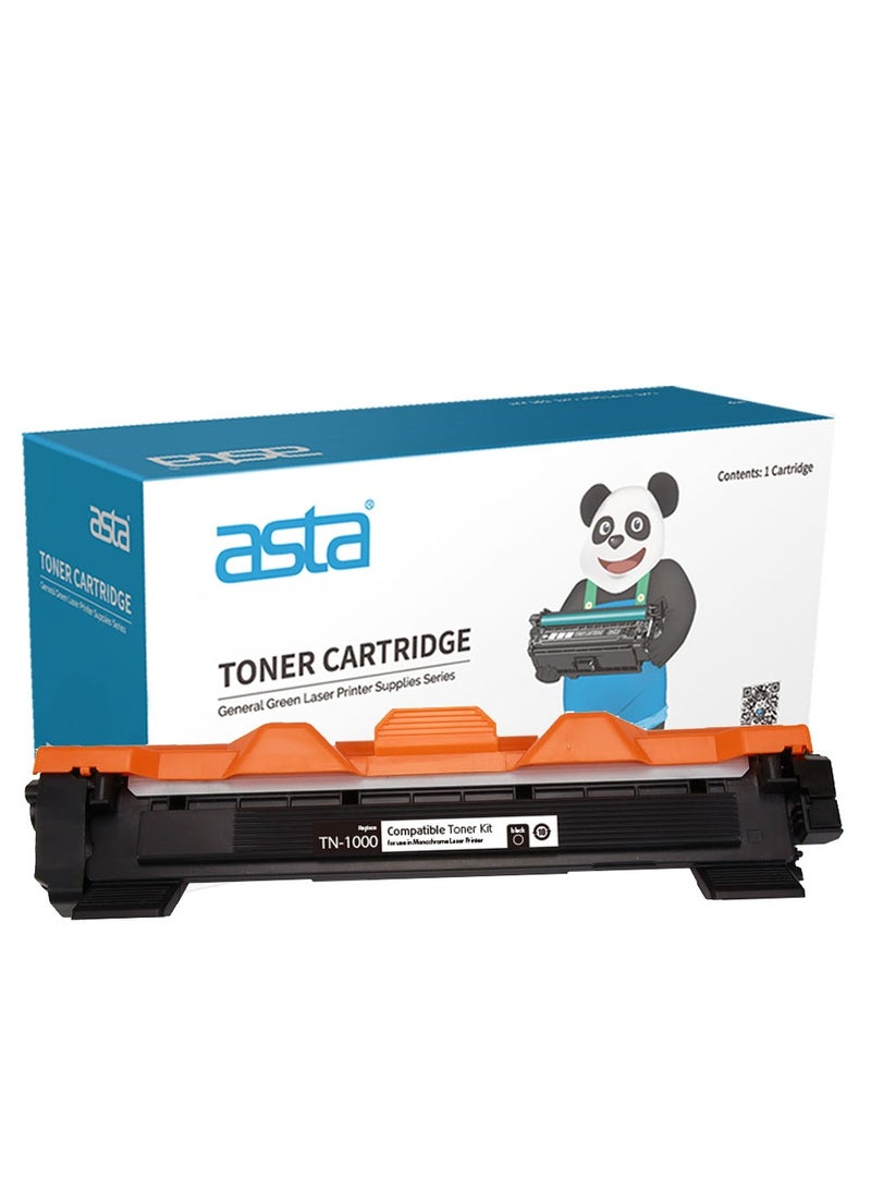ASTA TN1000 Toner Compatible For Brother HL-1110 HL-1210W DCP-1510 DCP-1610W MFC-1810 MFC-1815 MFC-1910W Printer TN 1000 TN-1000 Toner Cartridge - Image 1