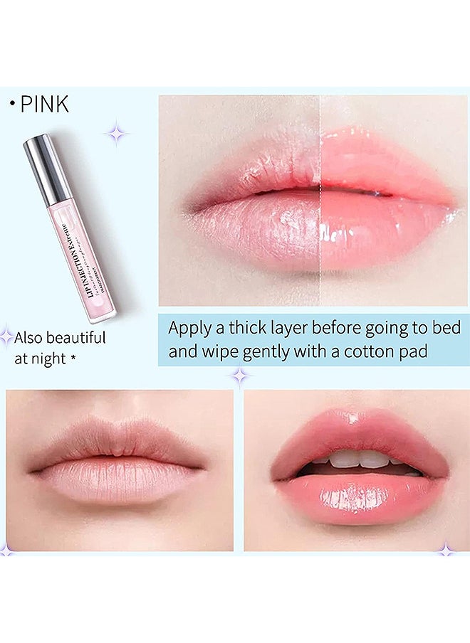 2 Pcs Lip Injection Extreme, Lip Plumper Enhancing Plump Effect For Softer Bigger Fuller Lips Clear Natural High Shine Finish Hydrating And Reduce Fine Lines Healthy Lip Plumping Enhancer