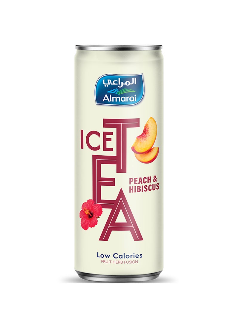 Almarai Peach & Hibiscus Ice Tea - Image 1