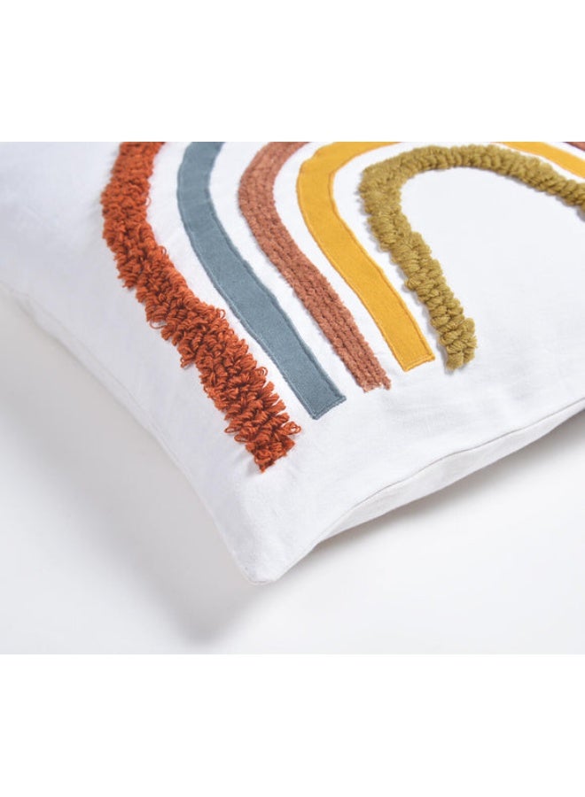 Chateaux Abstract Rainbow Cushion Cover - Image 2