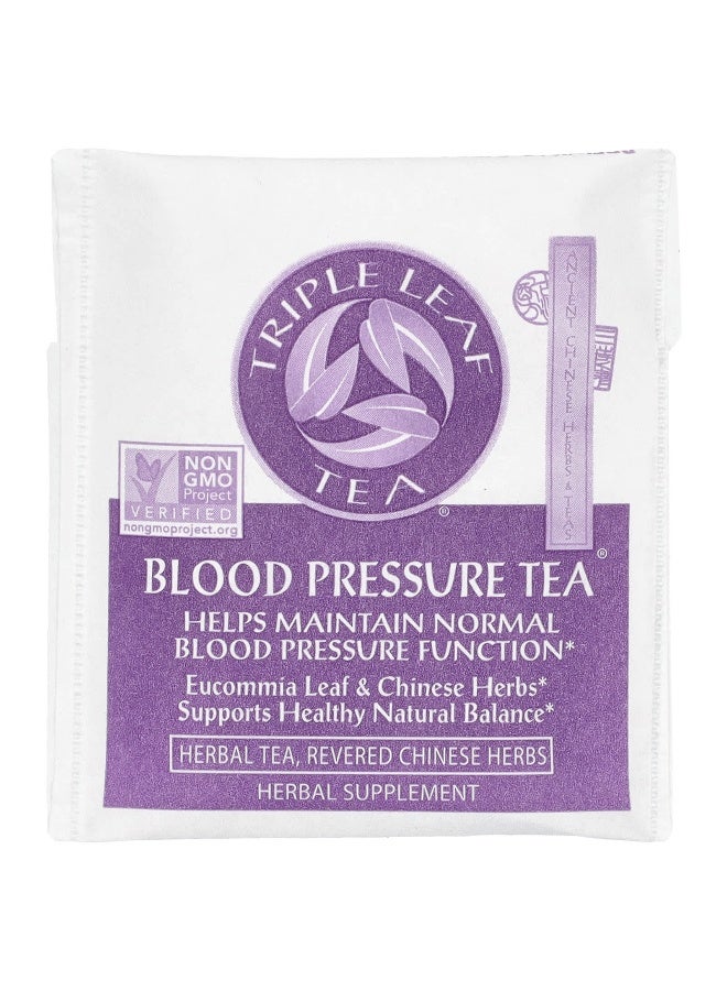 Triple Leaf Tea, Herbal Tea, Blood Pressure, 20 Tea Bags, 1.06 oz (30 g) (Packaging may vary) - Image 3