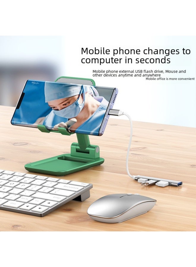 موزع موزع USB Type-C 3.0، محول موزع USB Otg 4 في 1، محرك أقراص فلاش USB للبيع الساخن - عدد الواجهات: 【رمادي من النوع C】 3.0 - Image 3