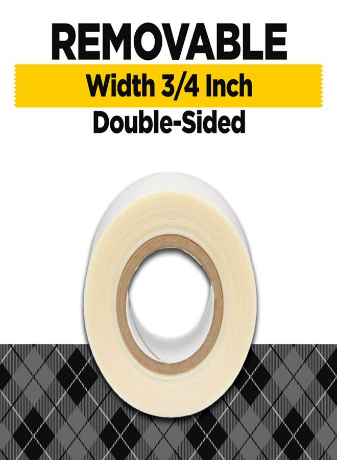 Scotch Removable Fabric Tape, 3/4 in x 180 in, 1/Pack, Removable and Double Sided (FTR-1-CFT) - Image 4
