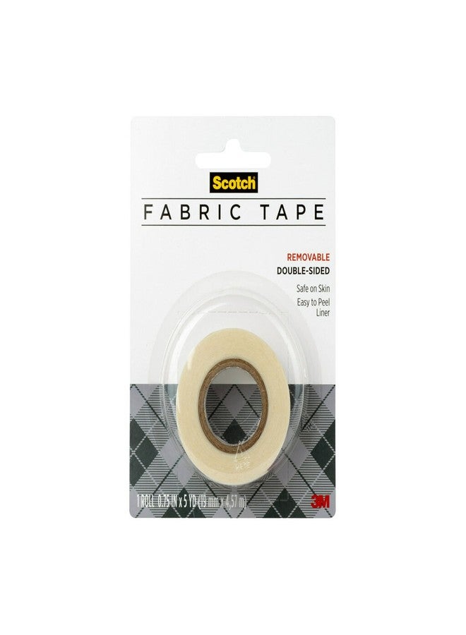 Scotch Removable Fabric Tape, 3/4 in x 180 in, 1/Pack, Removable and Double Sided (FTR-1-CFT) - Image 2