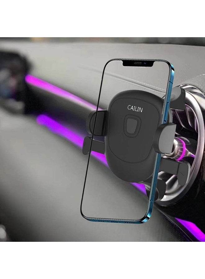 ICAILIN حامل هاتف السيارة لهواتف مرسيدس بنز GLK/GLC/GLE/GLS/GLB-Class 2016-2023، حامل هاتف فورد موستانج، جيب جراند شيروكي Str8، سوزوكي سويفت فيتارا ميني كوبر - Image 1