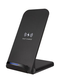 NIBEMINENT 15W Wireless Charger Vertical Fast Charging Stand Black  - Image 1
