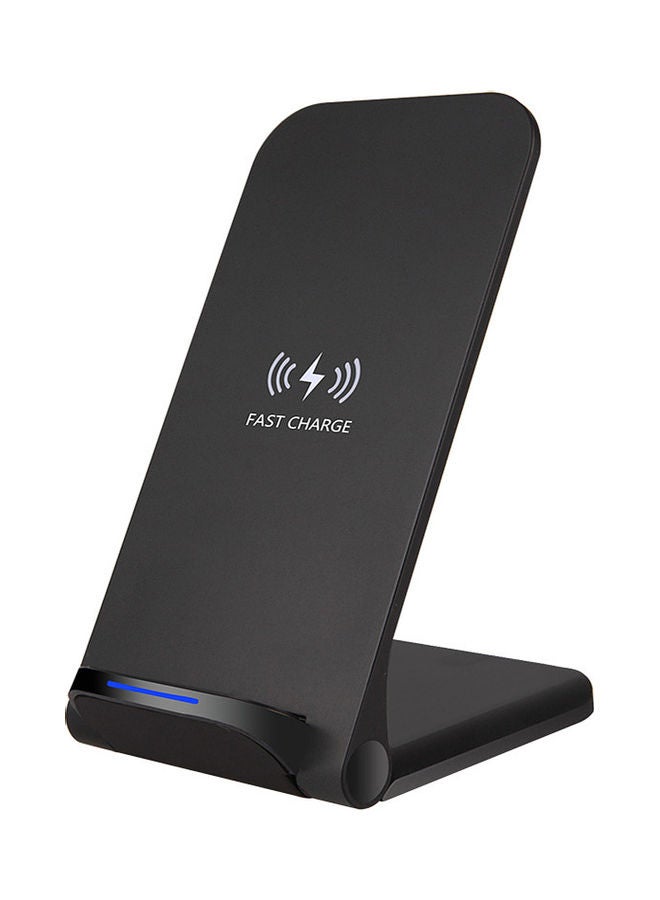NIBEMINENT 15W Wireless Charger Vertical Fast Charging Stand Black  - Image 1