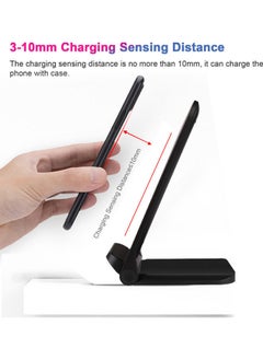 NIBEMINENT 15W Wireless Charger Vertical Fast Charging Stand Black  - Image 2