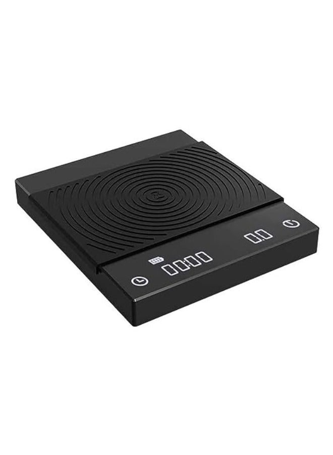 TIMEMORE Black Mirror Basic Plus Coffee Scale, Mini Espresso Scale for Baking Cooking Flow Measurement, Digital Food Scale Poor Over Hand Drip Scale Weighing Instrument Auto Mode Timer Function LED - Image 1