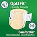 FitRight Adult Diapers Ultra Heavy Absorbency XL Waist Size 56in64in 80 Count OptiFit Incontinence Briefs for Men and Women Disposable MoistureWicking Leak Protection - Image 4