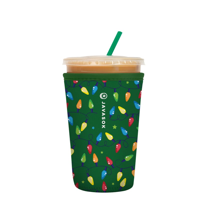Sok It Java Sok Iced Coffee & Cold Soda Insulated Neoprene Cup Sleeve (Get Lit  Medium: 22-28oz) - Image 1