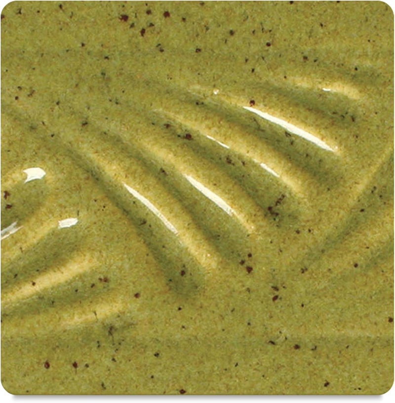 Amaco Potters Choice Glaze  Gallon Deep Olive Speckle - Image 1