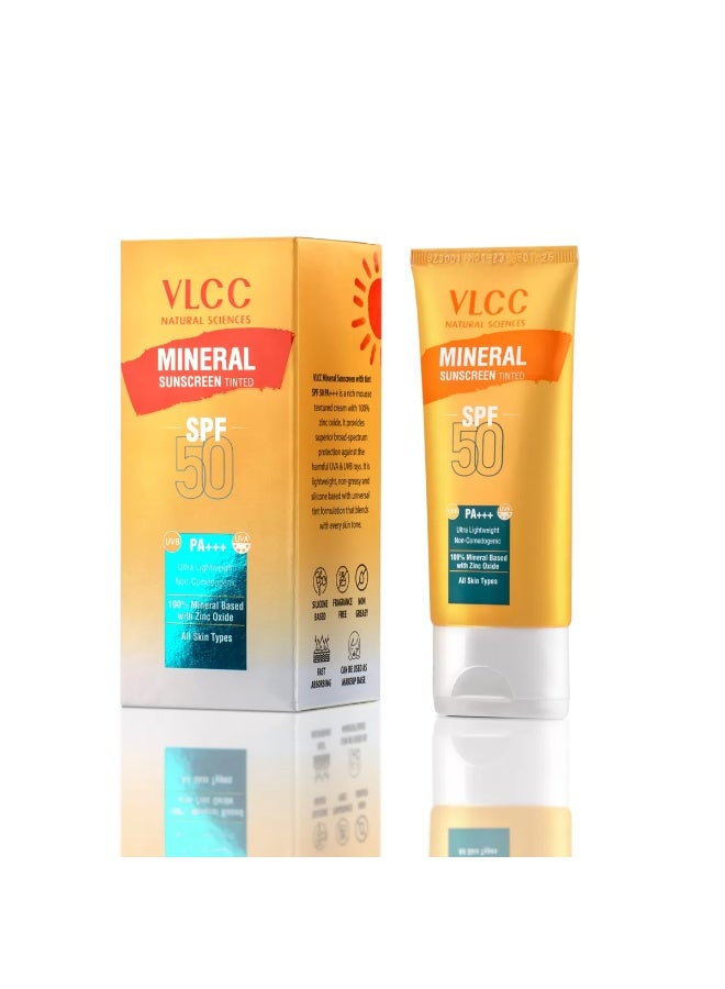 VLCC VL Mineral Sunscreen Tinted SPF 50 - Image 1