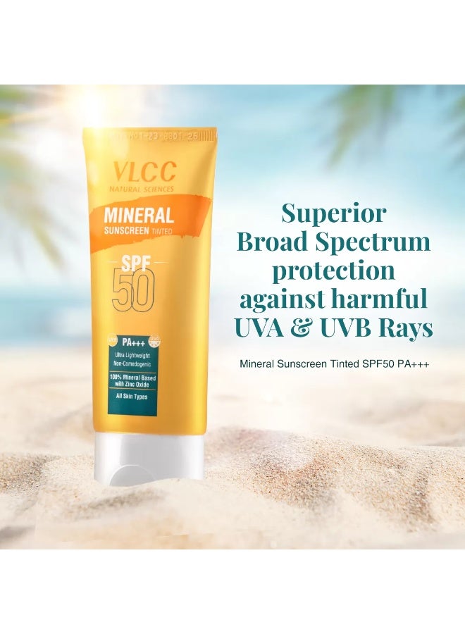 VLCC VL Mineral Sunscreen Tinted SPF 50 - Image 2