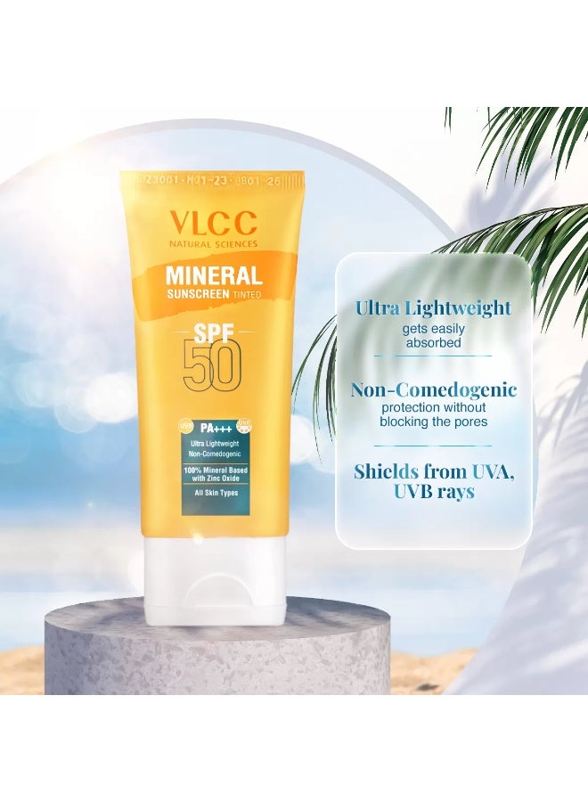VLCC VL Mineral Sunscreen Tinted SPF 50 - Image 3