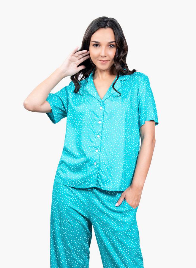 Aadaraya Printed Pyjama Set - Image 3