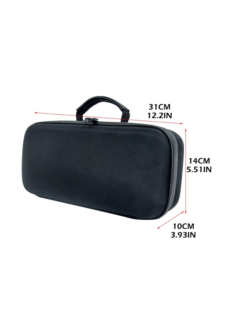 Zikra Hard Handheld Case Compatible with ROG Ally & Accessories,EVA Travel Protective Handbag for ROG Ally, Shock-Proof, Anti-Slip, Waterproof, Black(Case Only) - Image 4