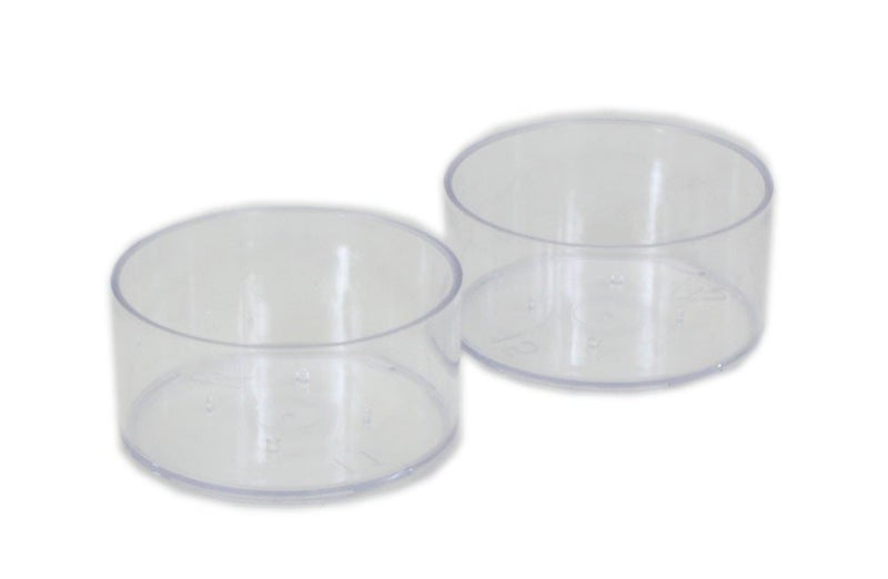 candlemakers Tea Light Clear Plastic Cups: 100 Cups - Image 2