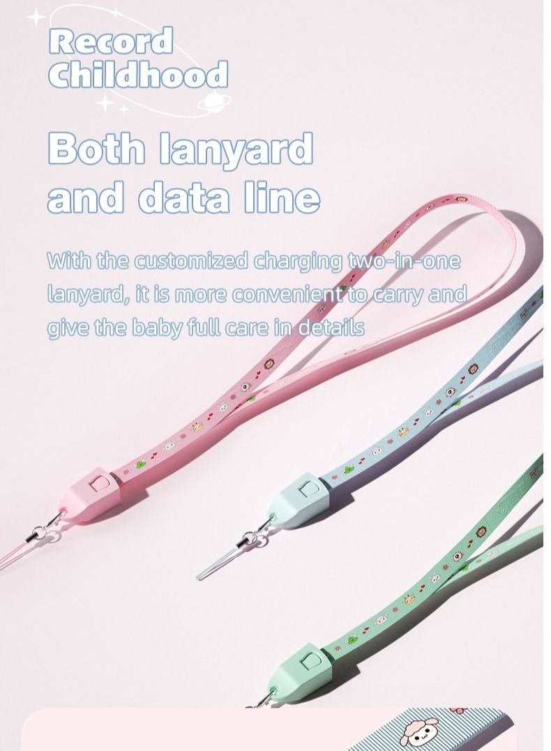 GULFLINK Kids Toy Digital Camera for Child Boys Girls Blue - Image 3