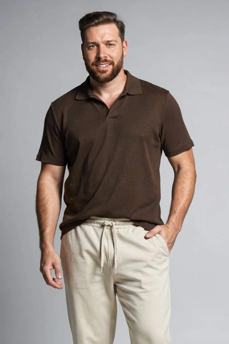 ديفاكتو Plus Size Short Sleeve T-Shirt