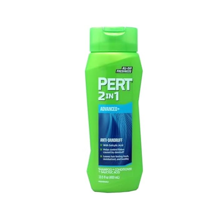 Pert Plus Anti-Dandruff 2 in 1 Shampoo and Conditioner for Flake Free Hair 13.5 fl (PACK OF 2) - Image 2