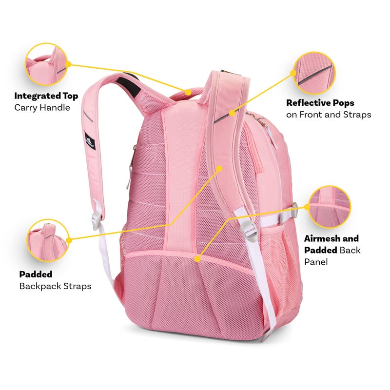 High Sierra Swerve Laptop Backpack, True Navy, One Size - Image 5