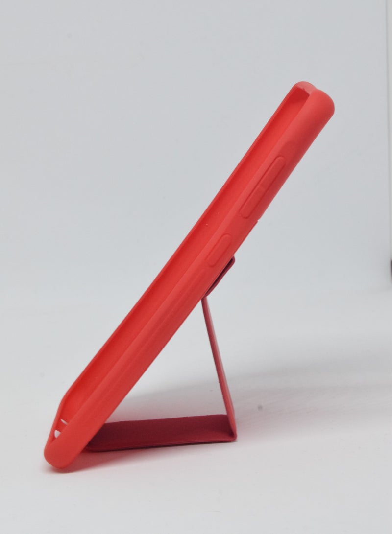 BORTONY Protective Case Cover With Finger Grip Stand For Samsung Galaxy A20 - Image 3