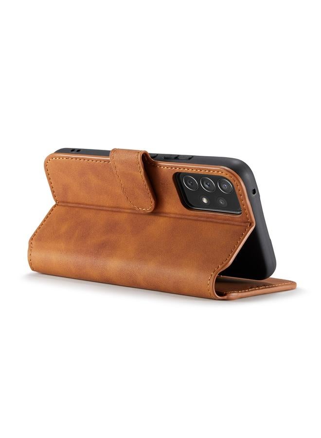 Dg Ming Case For Samsung Galaxy A53 5G Retro Oil Side Horizontal Flip Leather Case with Holder & Card Slots & Wallet - Image 5