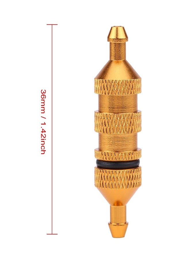 Shanrya RC Car Fuel Filter, RC Fuel Filter, RC Car Fuel HSP for RC Model Car 1/8 1/10 Scale(Gold) - Image 2