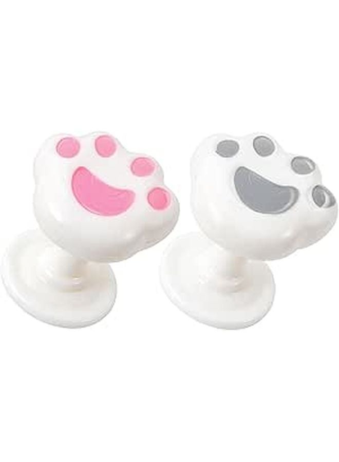 Toilet Tank Push Button Replacement Set of 2 Random Color Flush Lifter Helper - Image 1