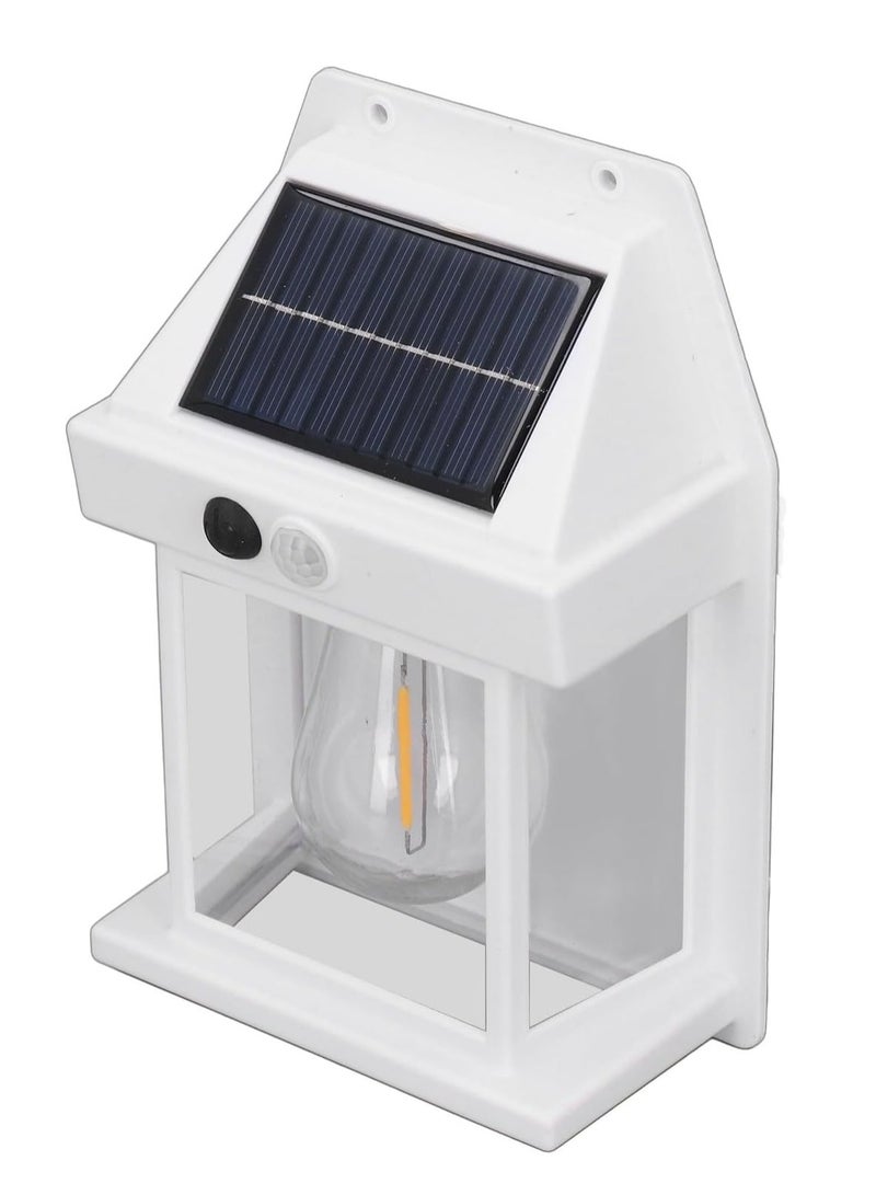 ELTRAZONE Exterior Lighting Fixtures, Motion Sensor Weather Resistant Solar Tungsten Wall Light ABS IP65 Waterproof 3 Modes Easy to Install for Yards - Image 3