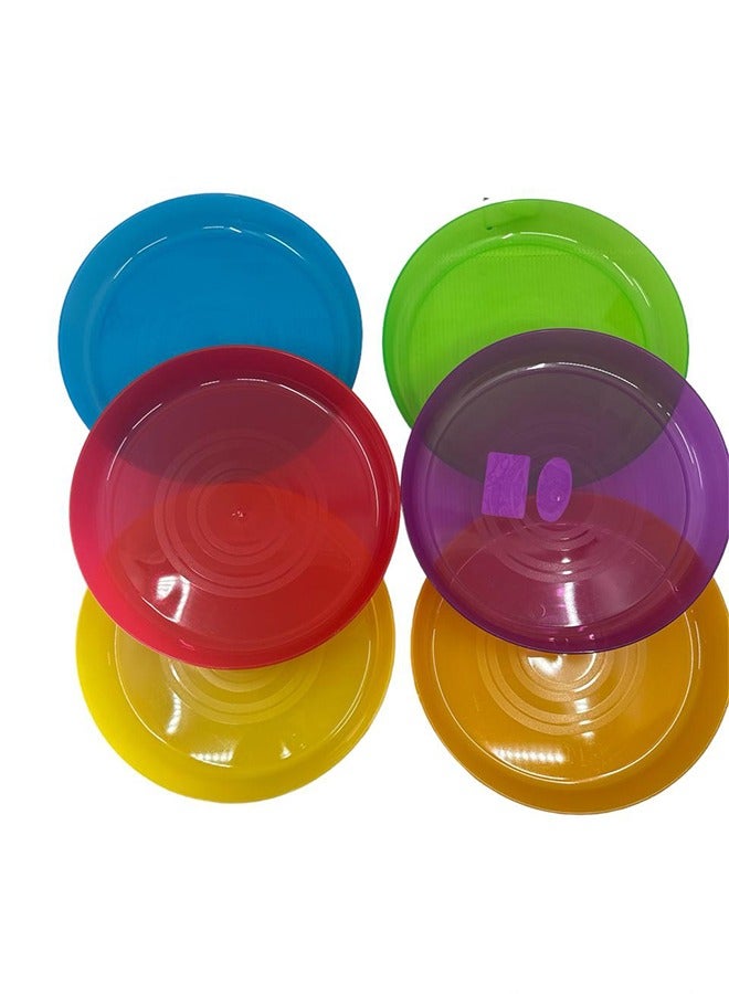 Yolo 6 Piece Plastic Party Plates (18.5 cm) - Image 1