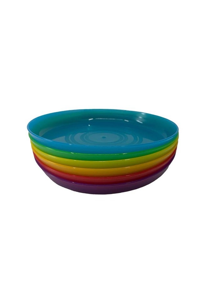 Yolo 6 Piece Plastic Party Plates (18.5 cm) - Image 3