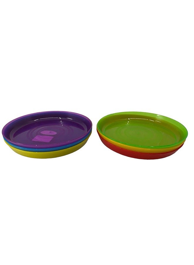 Yolo 6 Piece Plastic Party Plates (18.5 cm) - Image 4