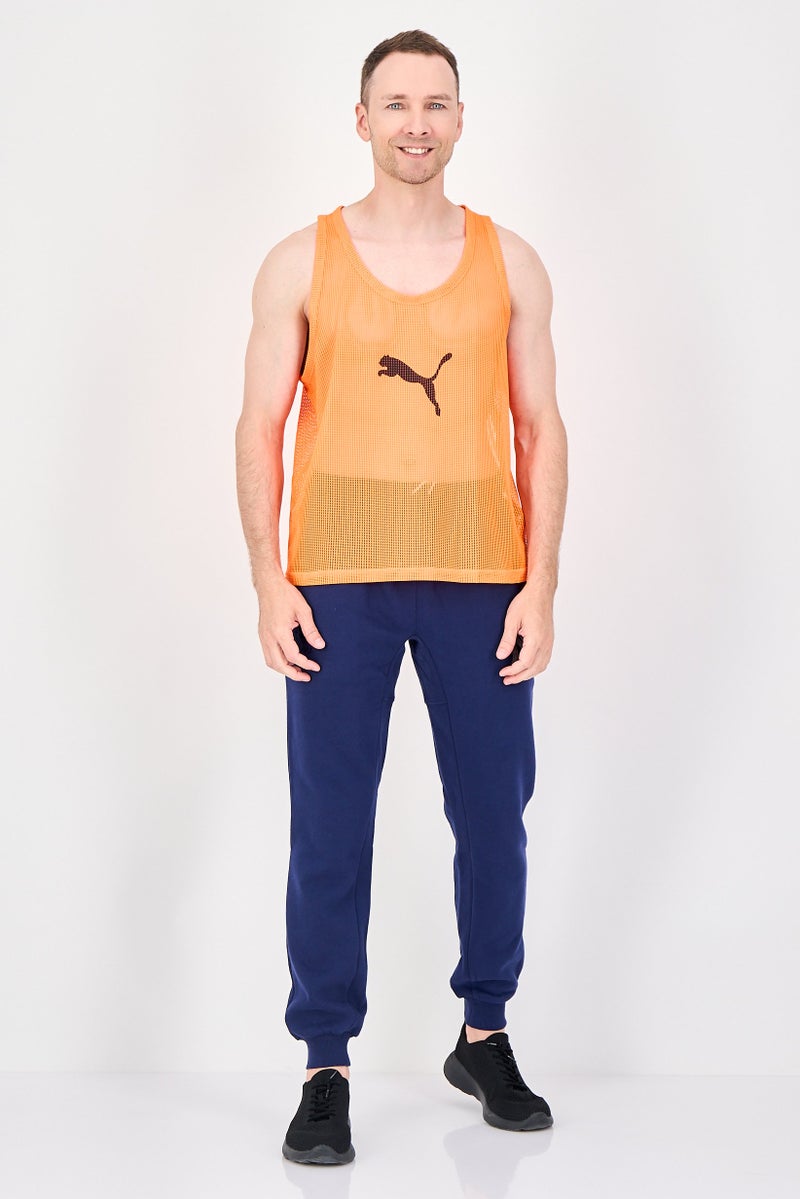 PUMA Men Sportswear Fit Sleeveless Training Vest, Neon Orange - Image 4