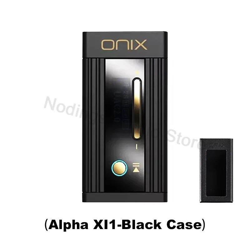 Onix Shanling Onix Alpha XI1 Protable USB DAC AMP Headphone Amplifier 2x CS43198 Hifi Hi-res Audio Amplifier Adapter 3.5+4.4mm Output, Alpha Xi1-Black Case - Image 1