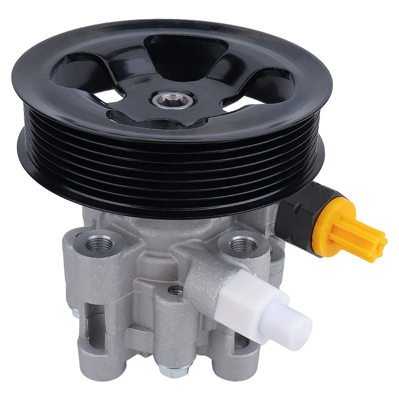 BRTEC 215447 Power Steering Pump with Pulley for 2005 2006 2007 2008 2009 2010 2011 2012 2013 2014 2015 for Toyota Tacoma 2007 2008 2009 for Lexus RX350 Power Steering Pump with Pulley