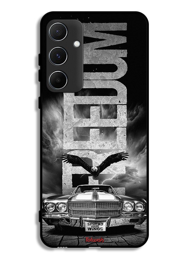 Tolwak Samsung Galaxy A55 5G Protective Case Cover Freedom Art - Image 1
