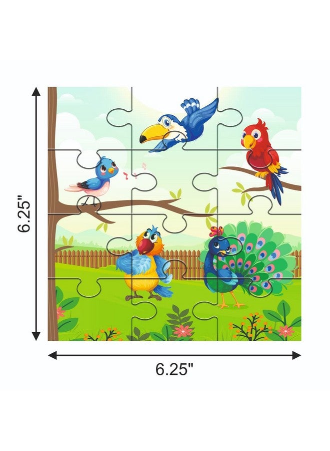 Yey Animals and Community Helpers Jigsaw Puzzles for Kids | Pack of 2 Puzzle Boxes - Set of 12 Educational Puzzles, Multicolor, 6.25 x 6.25 inches - Image 4