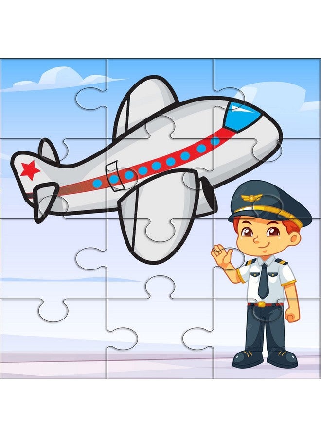 Yey Animals and Community Helpers Jigsaw Puzzles for Kids | Pack of 2 Puzzle Boxes - Set of 12 Educational Puzzles, Multicolor, 6.25 x 6.25 inches - Image 5