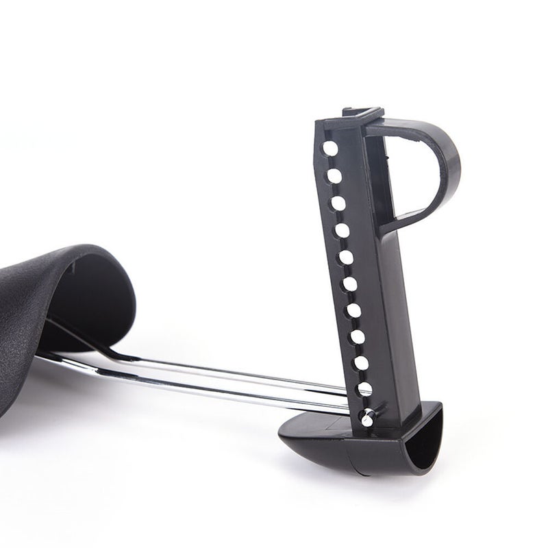 2 Pairs Adjustable Shoe Boot Holder Fixed Shoe Shape Shoe Shoe Tree Shaper for Women (Black) - Image 5