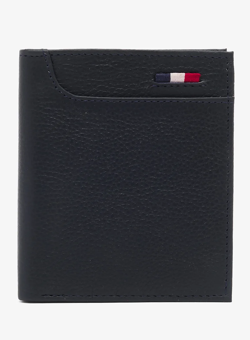 Genuine Leather Wallet And Key Chain Gift Set