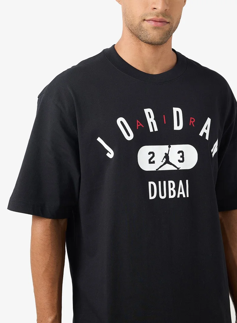 Jordan BLACK/(WHITE) M J DUBAI CITY SS CREW for Men | Best Price UAE
