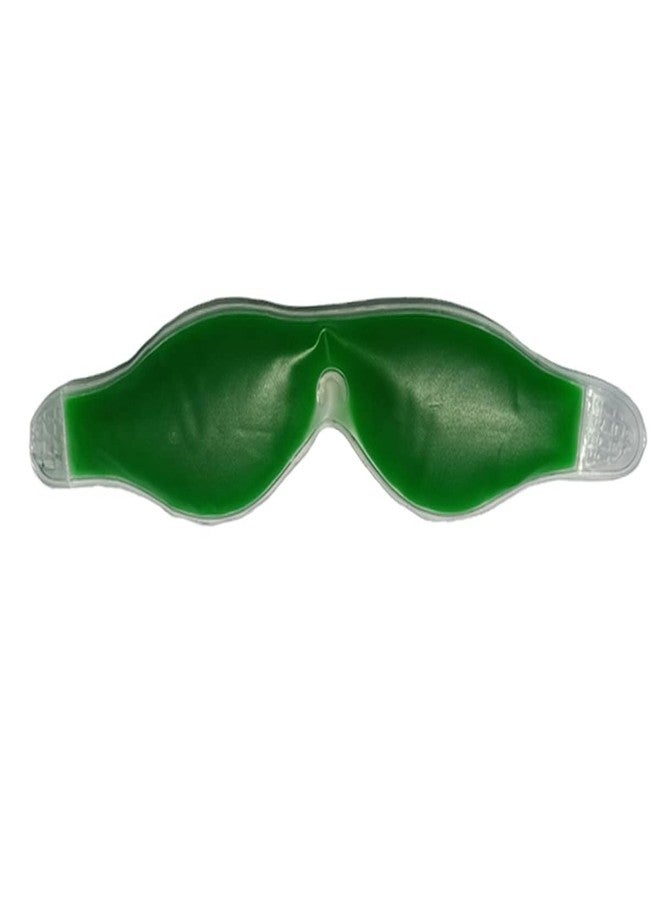 Caltero Aloe Vera Cool Gel Eye Mask Summer Ice Cooling Sleeping Mask for Eye Patches Remove Dark Circles Fatigue Cool Eyes Patch Pads Eye Care (Pack Of 2) - Image 3