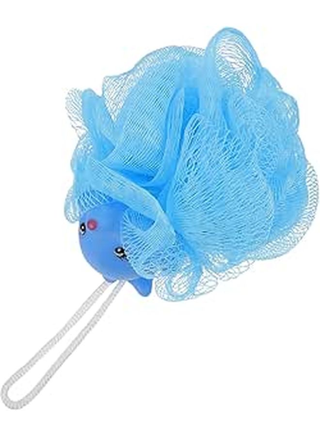 Garneck Animal Shaped Bath Sponge Loofah Soft Shower Ball For Gentle Body Cleaning - Image 1